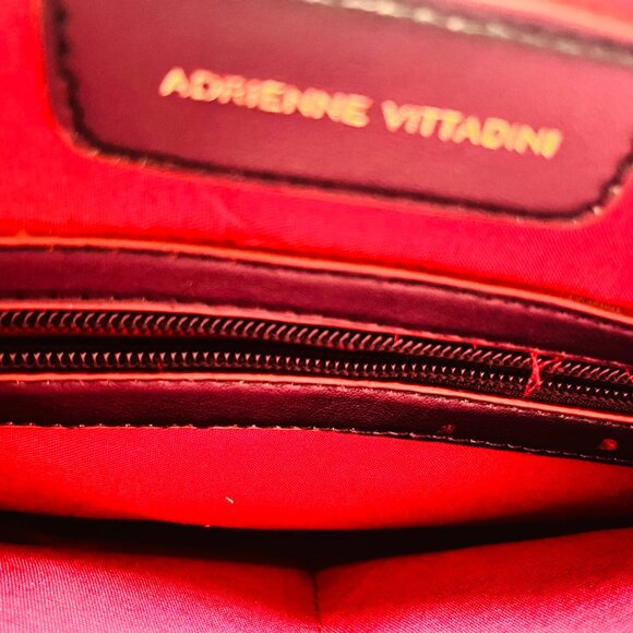 Genuine Leather Black Bag by Adrienne Vittadini - Picture 9 of 14